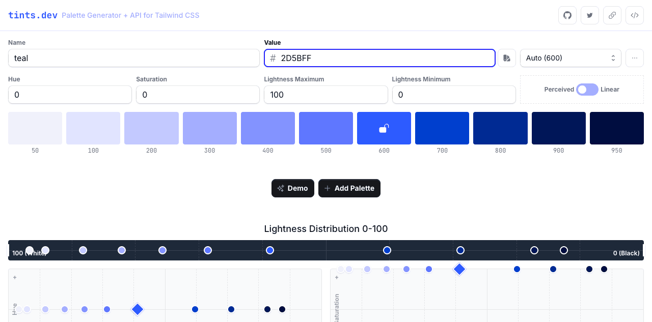 tints.dev on first load